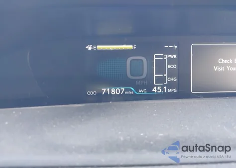 2018 Toyota Prius из США, поврежденный, VIN JTDKARFU8J3065425